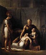 KINSOEN, Francois Joseph The Death of Belisarius' Wife oil on canvas